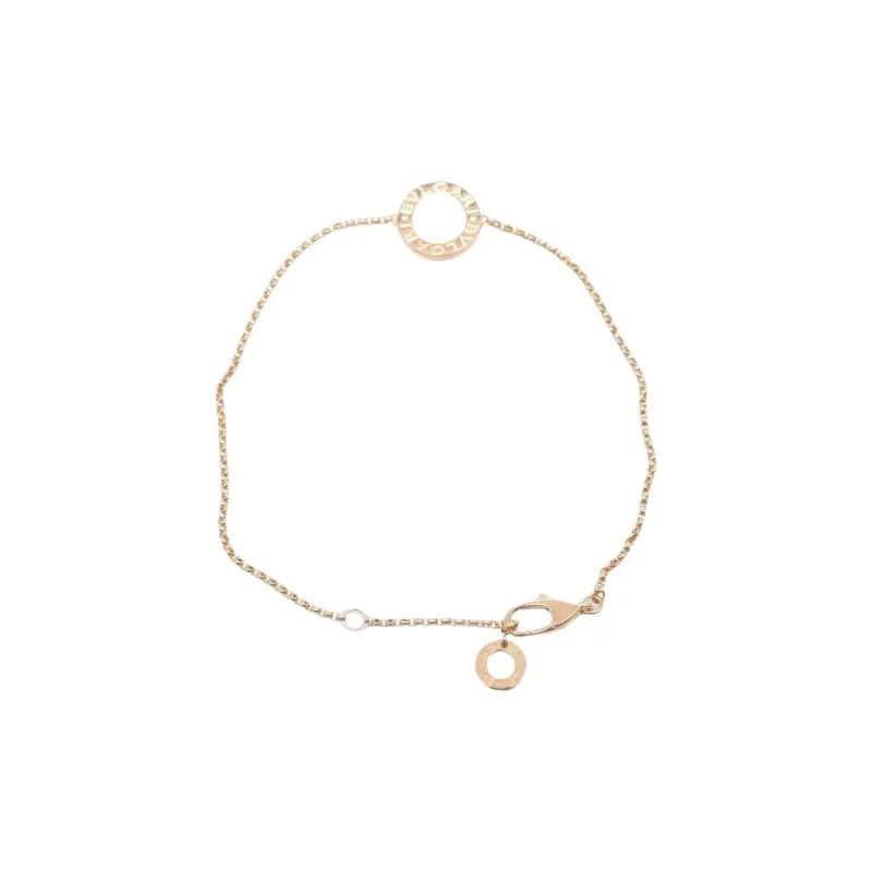BVLGARI 18K Rose Gold, Mother Of Pearl Bracelets Women's Pink Gold-1