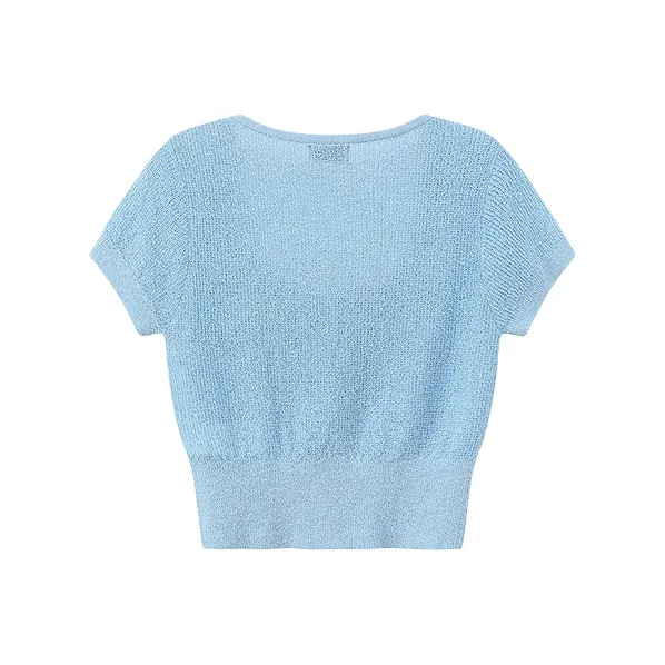 CHUU Knitwear Women's Baby Blue-1