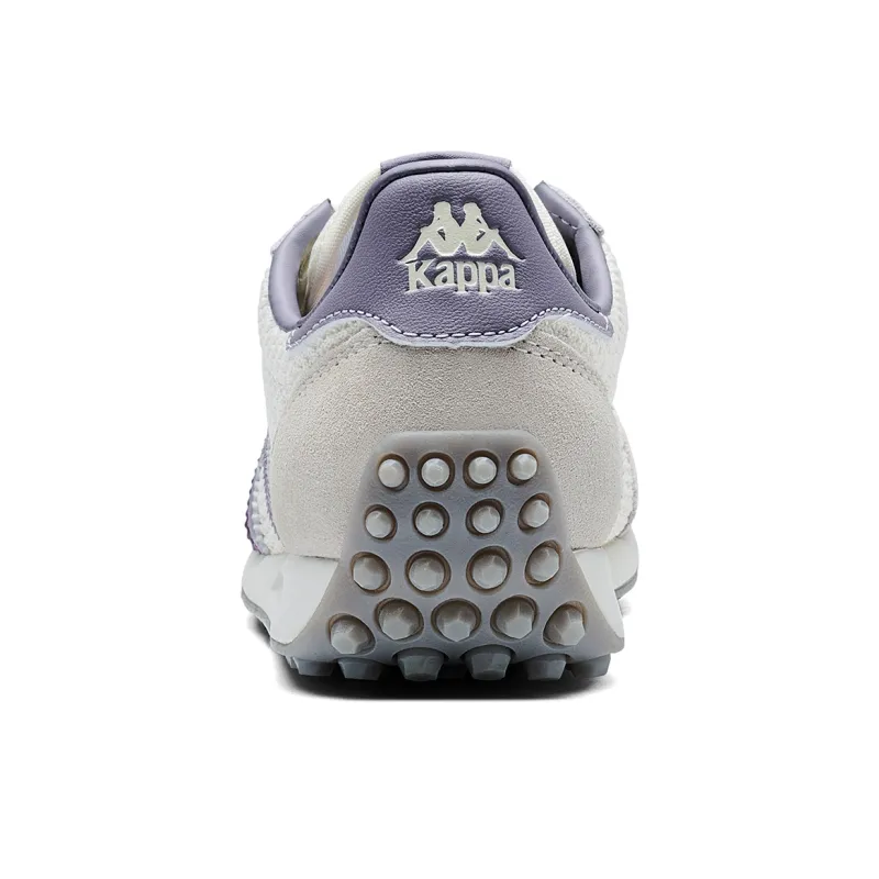 Kappa SERIES Abrasion Resistant Low Top Running Shoes Women's Winter Day White Malt Rice Zongzi Dark Blue Purple-4