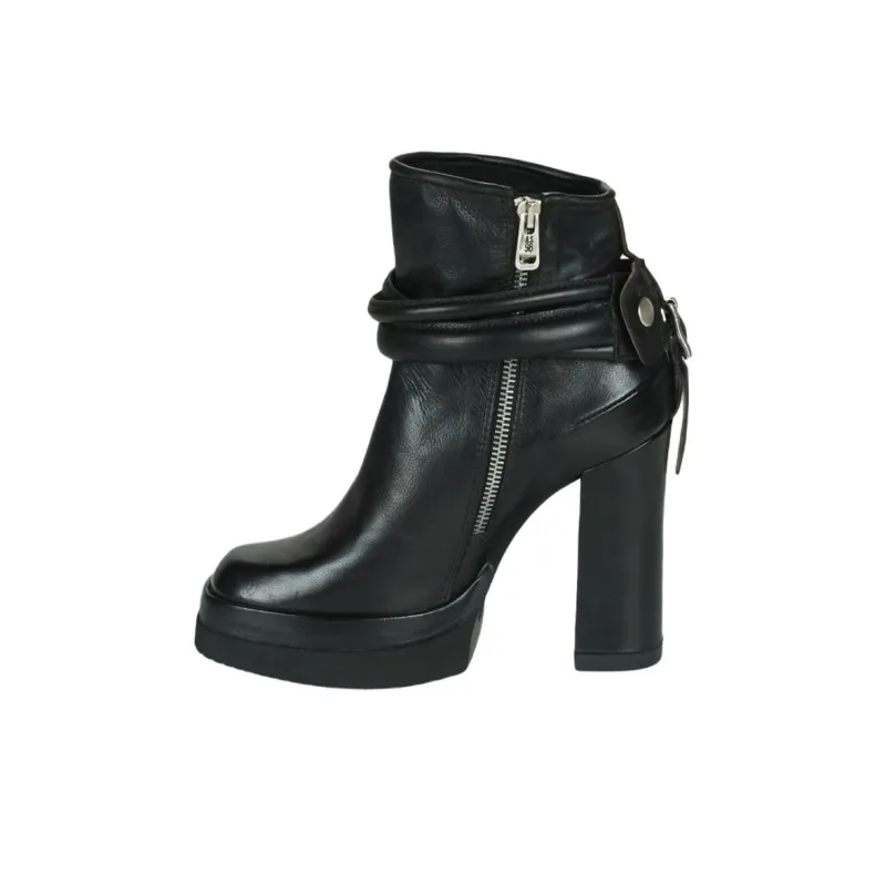 AirStep VIVENT Ankle Boots 12cm Women's Black-1