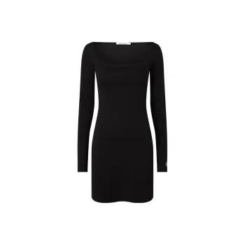 CALVIN KLEIN Long Sleeved Dress Women's Black
