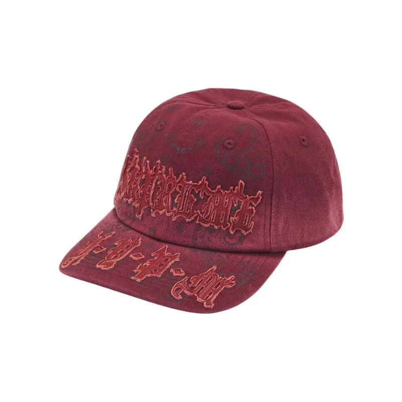 Supreme Leather Appliqué 6 Panel-0