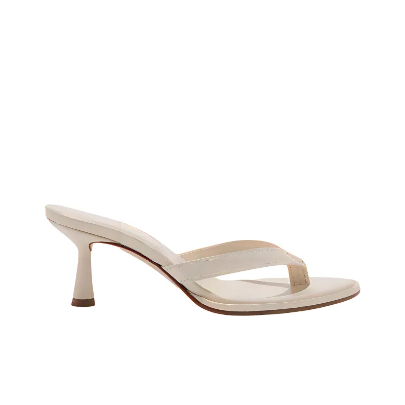 Aeyde Flip Flops 7.5cm Women's White-1
