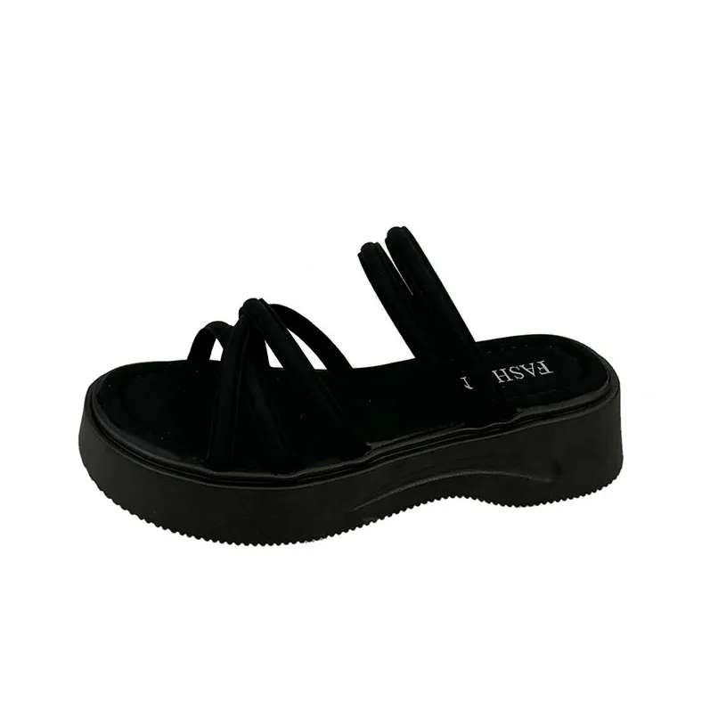 PARK DANCE Rubber Sole Odor Resistant Slide Slippers Women's-0