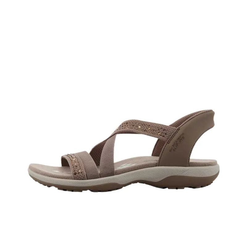 Skechers Reggae Slim Beach Sandals Women's Brown-0