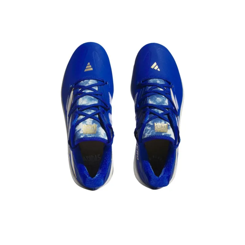 Adidas Adizero Afterburner 9 Low Top Upper Height Baseball Shoes Men's Blue-3