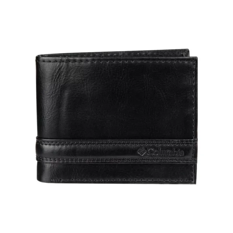Columbia Solid Color Wallet Men's Black-0