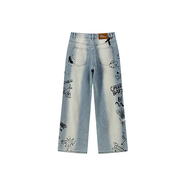 CHUU Jeans Women's Light Denim Blue-1