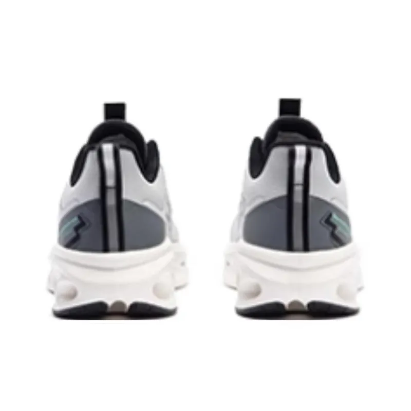 361° Anti Slip Wear Resistant Low Top Running Shoes Men's Gray-2