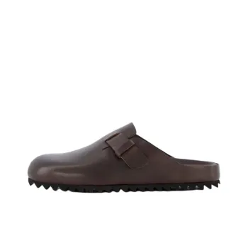 Officine Creative Agorà Closed Toe Slippers Men's Dark Brown