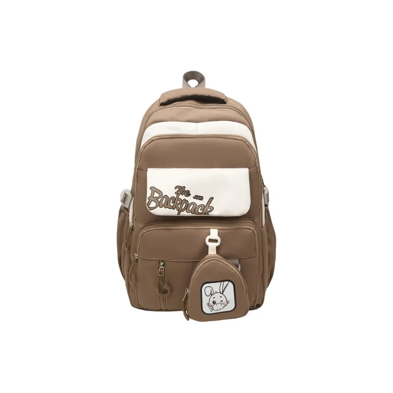 Parker Bear Nylon Backpack Regular Unisex Multicolor-12