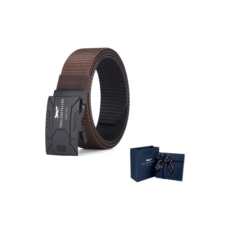 PAUL COSTELLOE Imitation Nylon Belt Unisex 3.7cm-15