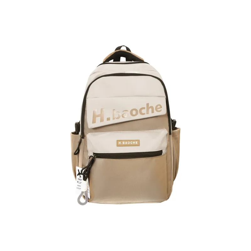 Wolfhorse Nylon Backpack Unisex Black/Green/Blue/Gray/Brown/Khaki-24