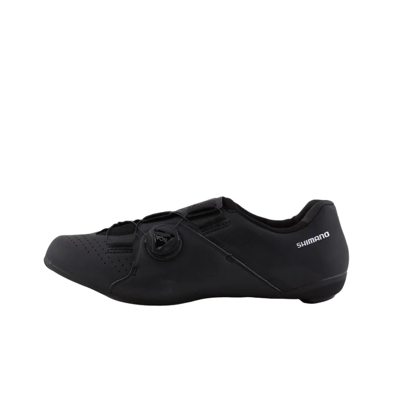 SHIMANO Abrasion Resistant Low Top Cycling Shoes Men's Black-0