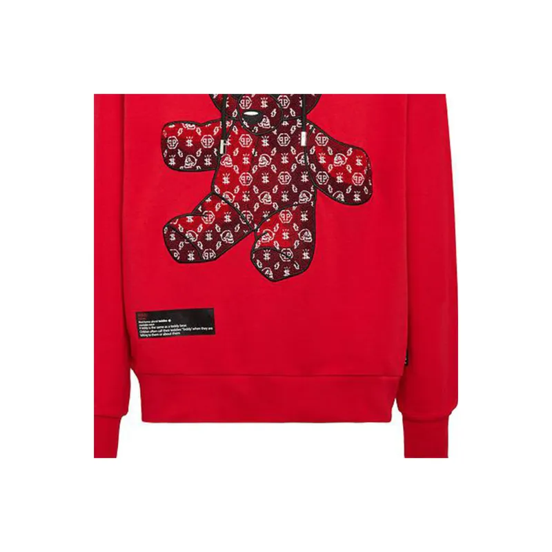 PHILIPP PLEIN Teddy Bear Long sleeve Hoodie-4