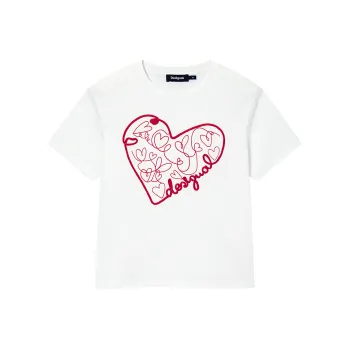 Desigual T Shirts Women's White