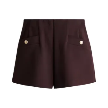 H&M Casual Shorts Women's Dark Brown
