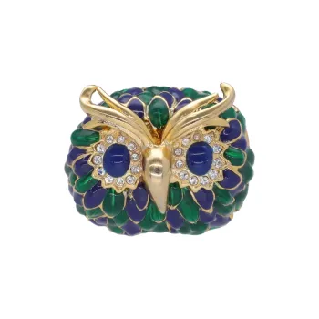 KENNETH JAY LANE Crystal Rings Women's Gold