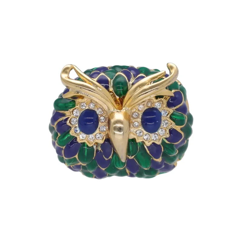 KENNETH JAY LANE Crystal Rings Women's Gold-0