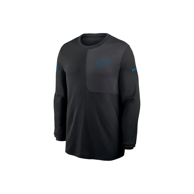 Nike Pittsburgh Steelers Sideline Coach Men's Nike Dri FIT Nfl Long Sleeve Top-0
