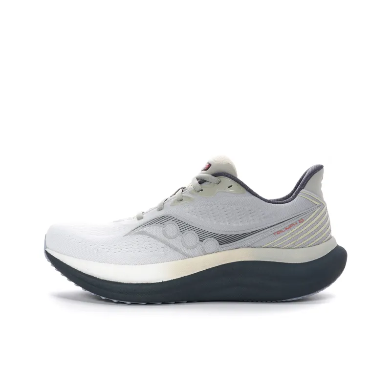 Saucony Anti Slip Wear Resistant Low Top Running Shoes Men's Gray-0