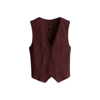 H&M Tank Tops Women's Burgundy