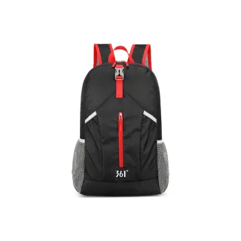 361° Water Repellent Backpack Unisex Black/Dark Blue/Lake Blue/Orange