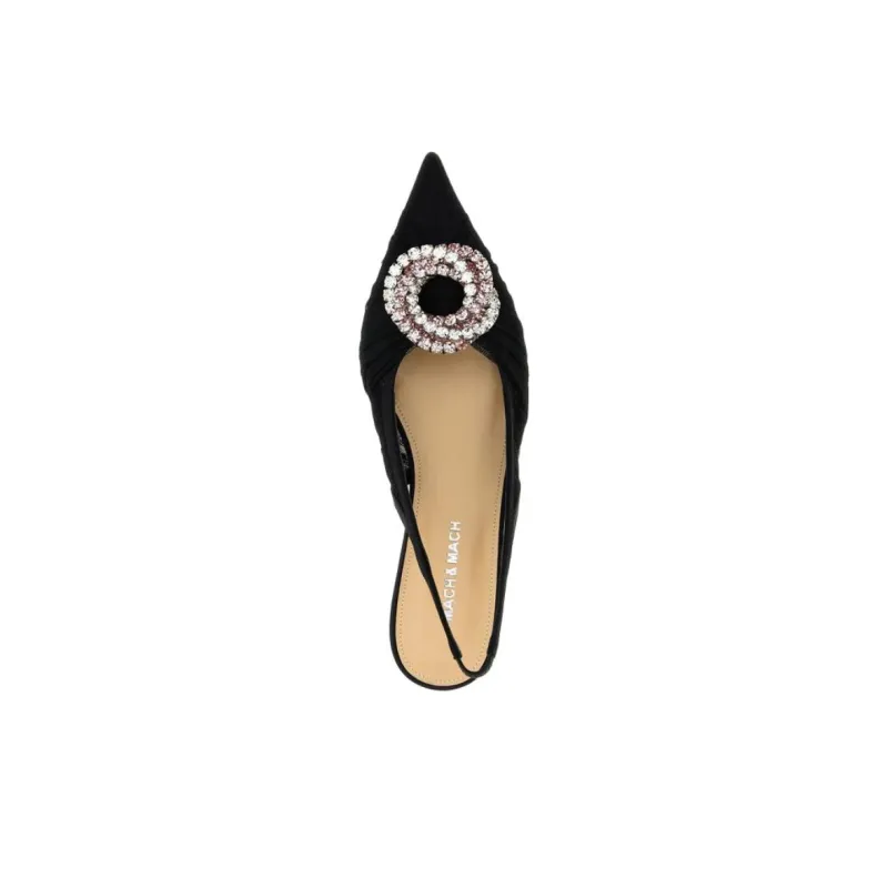 MACH & MACH Galaxy Casual Single Shoes Women's Black-4
