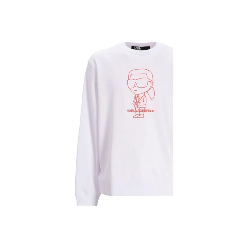 KARL LAGERFELD Sweatshirt Men's White-4