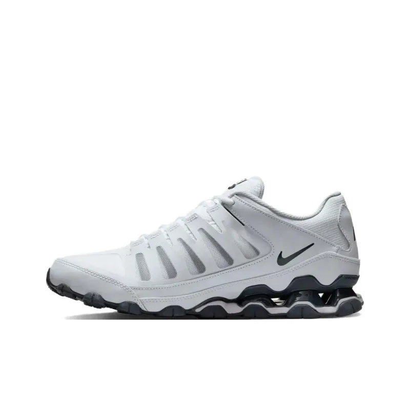 Nike Reax 8 Abrasion Resistant Low Top Cycling Shoes Men's White-1