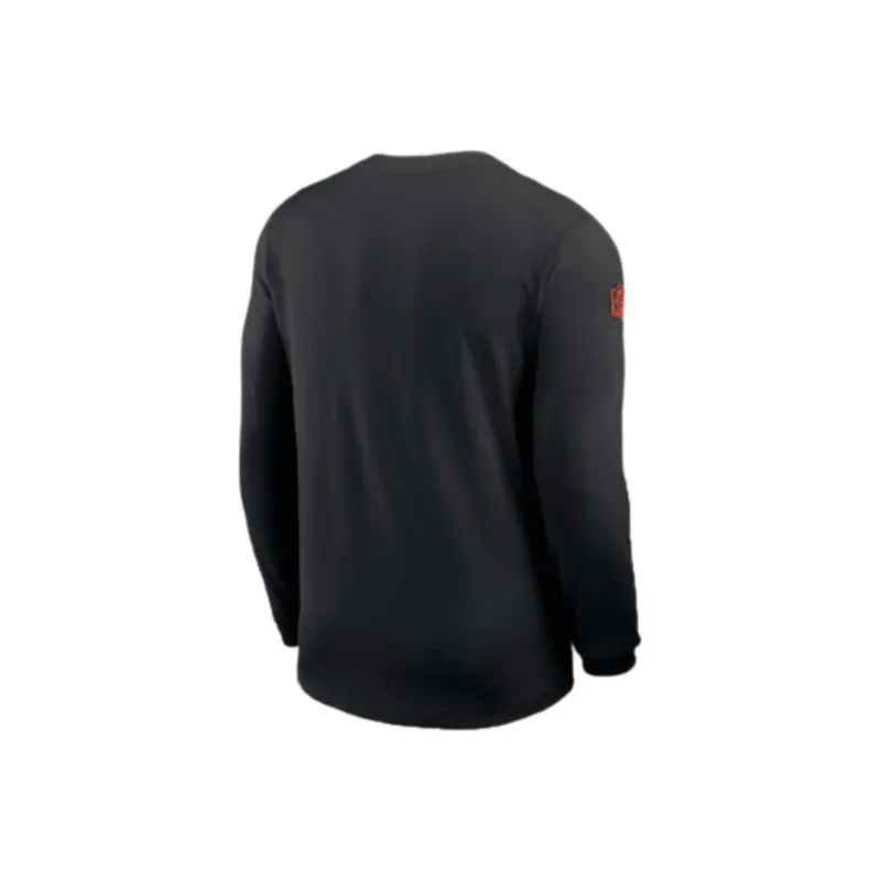 Nike San Francisco 49ers Sideline Coach Men's Nike Dri FIT Nfl Long Sleeve Top-1