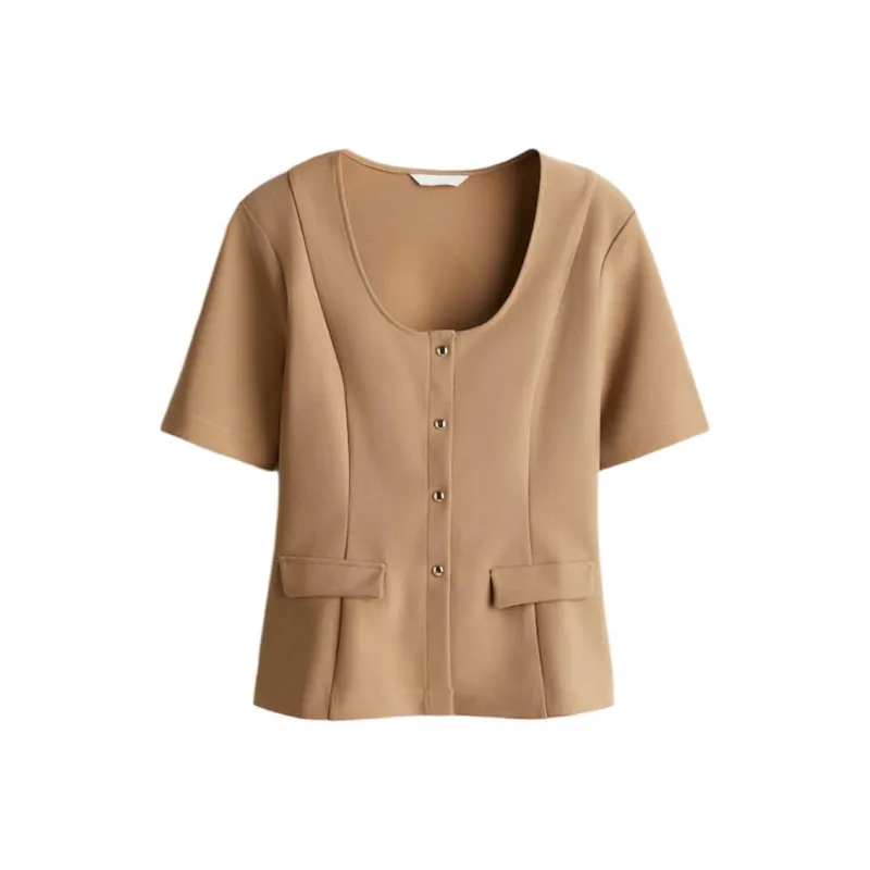 H&M Knitwear Women's Dark Beige-0