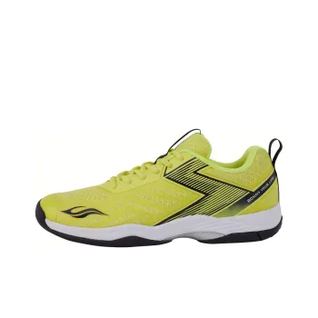 BONNY Cushioning Anti-Slip And Wear-Resistant Breathable Coverage Low-Top Badminton Shoes Unisex Yellow