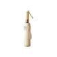 Upgraded 348-Rib Solid Wood Reinforced Umbrella-Light Coffee