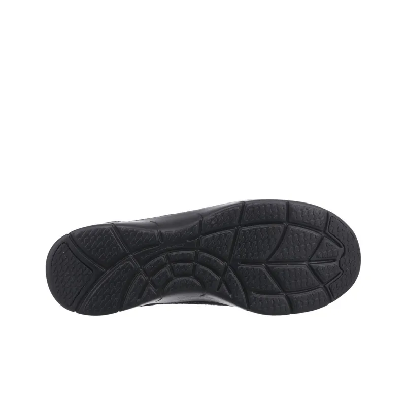 Skechers ArchFit Breathable Low Top Casual Shoes Women's Black-6