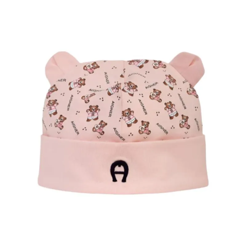 AIGNER Cotton, Elastane Hats & Caps Kids' Pink-0