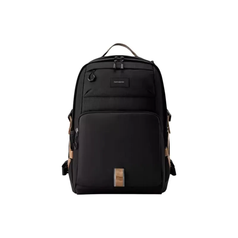 SAMSONITE Fabric Backpack Medium Size Kids' Black-0