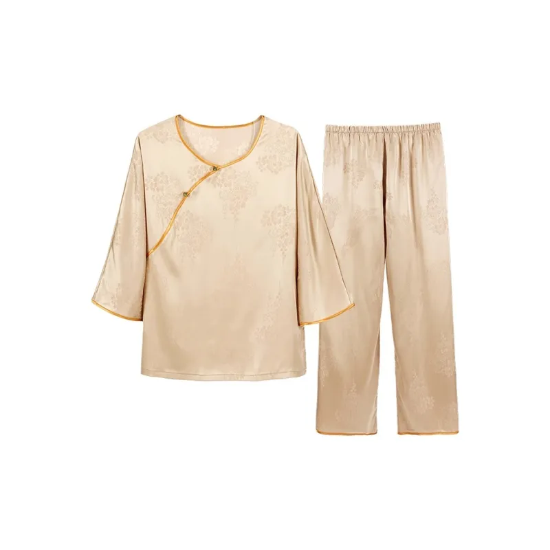 Shanghai Story Pajama Set Women's Champagne Gold-6