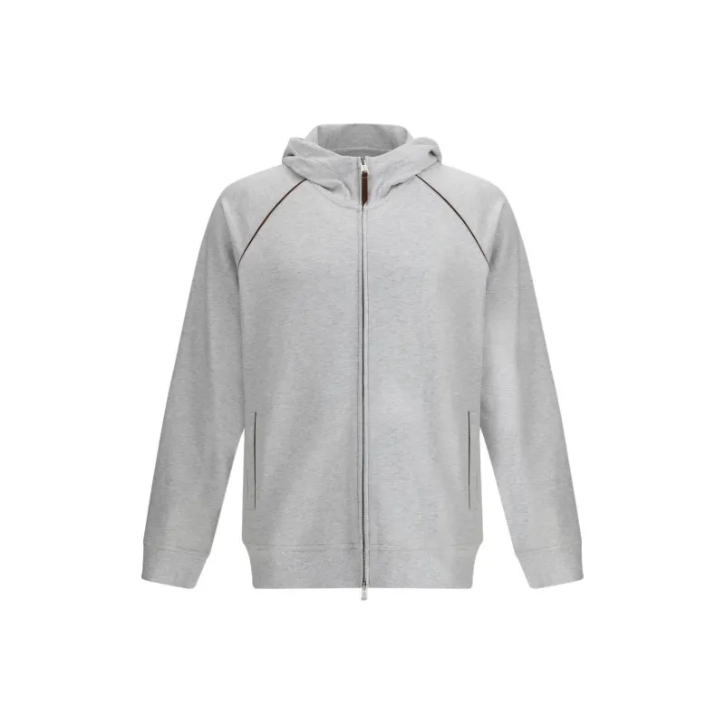 Brunello Cucinelli Sweatshirt Men's Gray-0