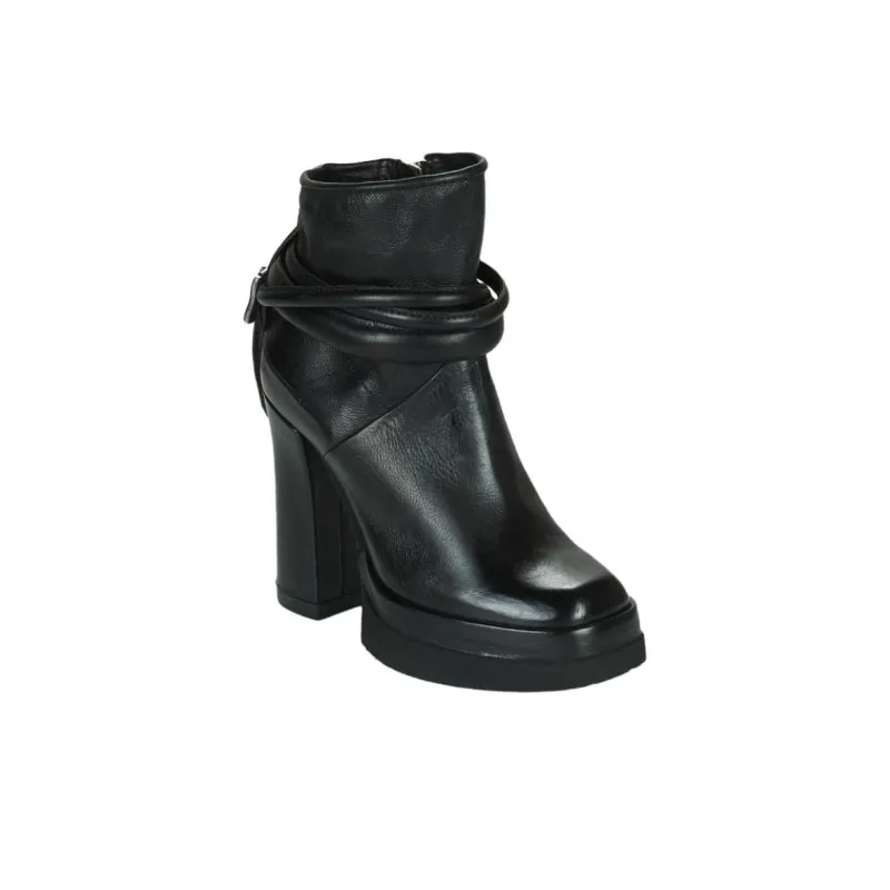 AirStep VIVENT Ankle Boots 12cm Women's Black-2
