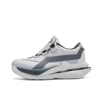 AVIA Sports Life Collection Cushioning Height Increase Low Top Running Shoes Unisex Silver Gray
