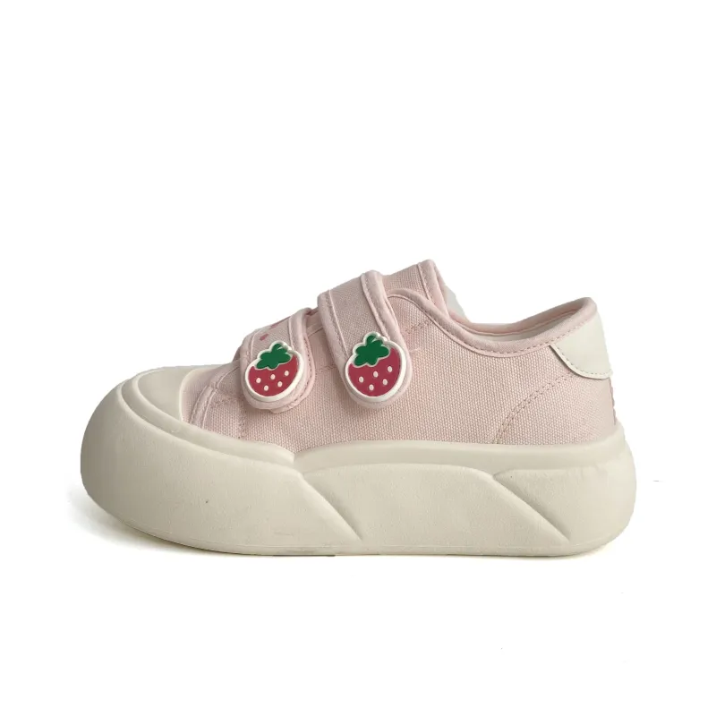 PARK DANCE Low Top Skateboard Shoes Women's-0
