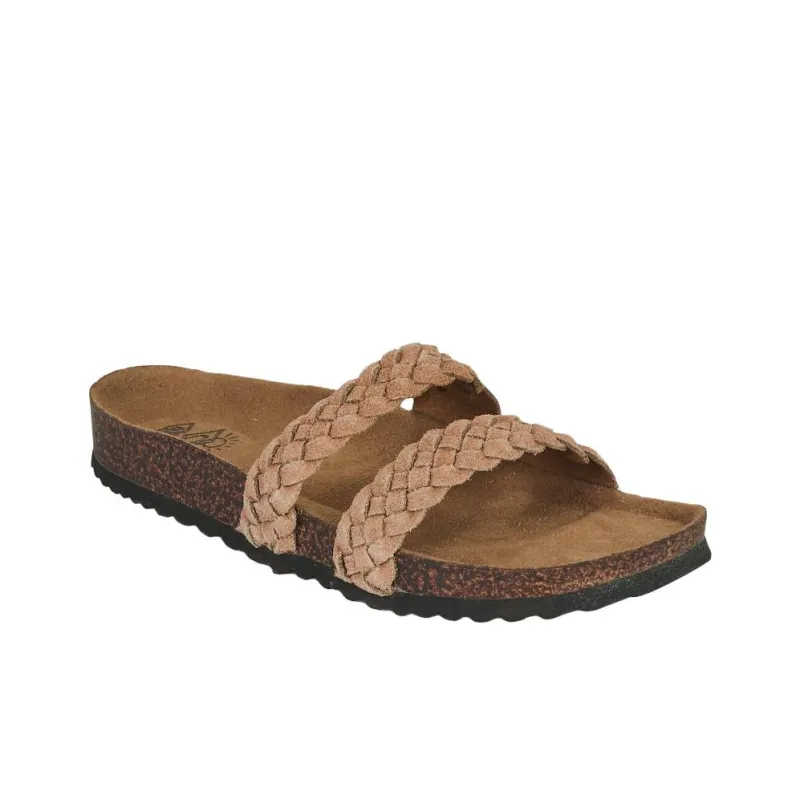 RIP CURL Abrasion Resistant Slide Slippers Women's Brown-3