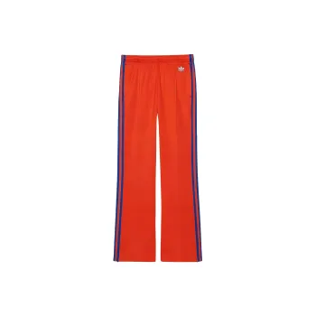 GUCCI X Adidas Cotton Jersey Jogging Pant Orange/Blue