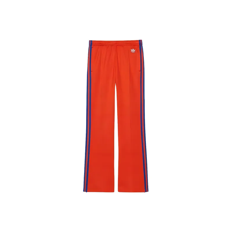 GUCCI X Adidas Cotton Jersey Jogging Pant Orange/Blue-0
