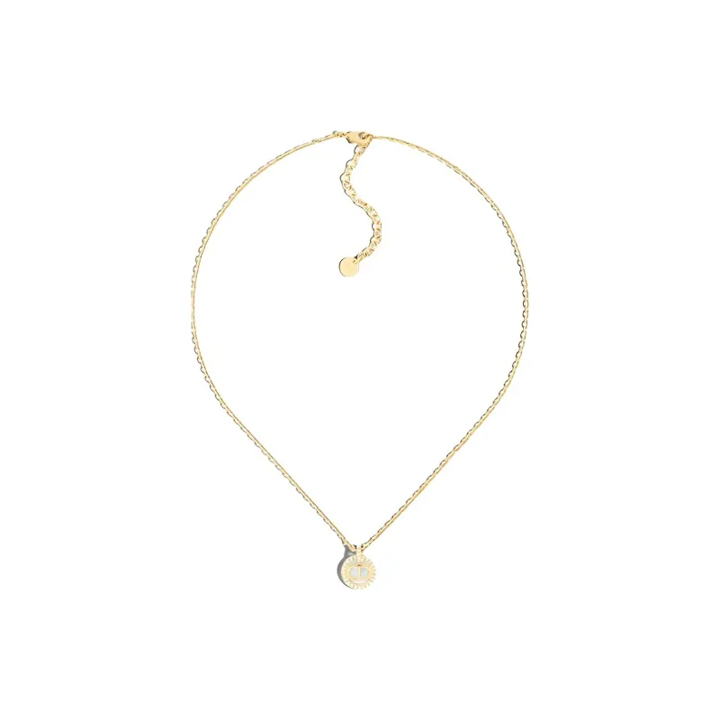 DIOR Gold Plated Necklaces Women's Gold-1