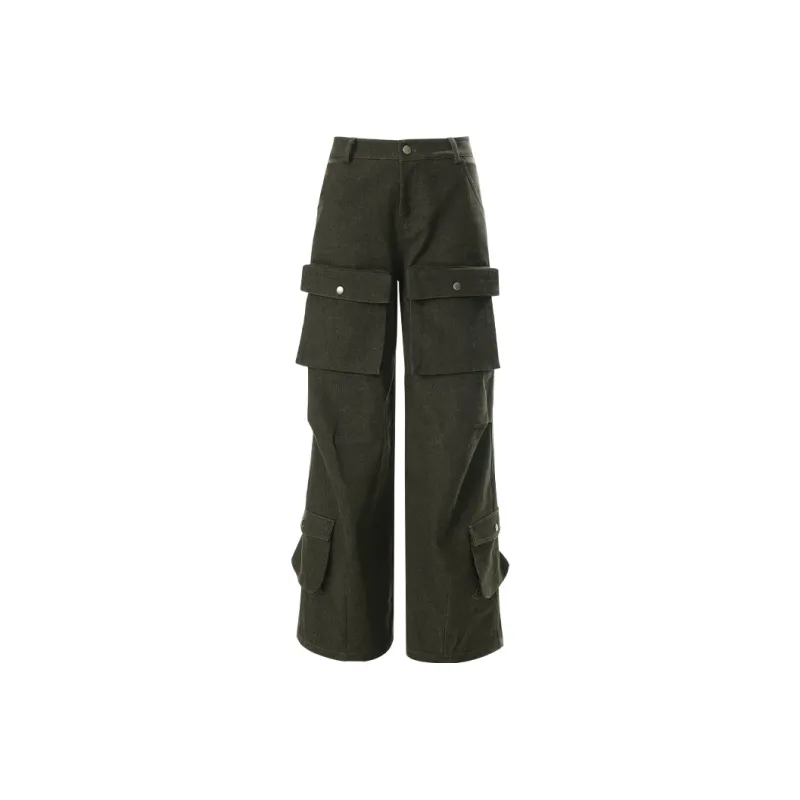 HYTE MOLY Jeans Women's Olive Green-0