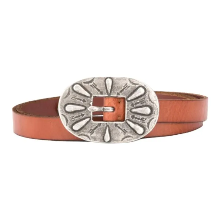 Polo Ralph Lauren Leather Belts Women's Brown Width 1.5CM-1