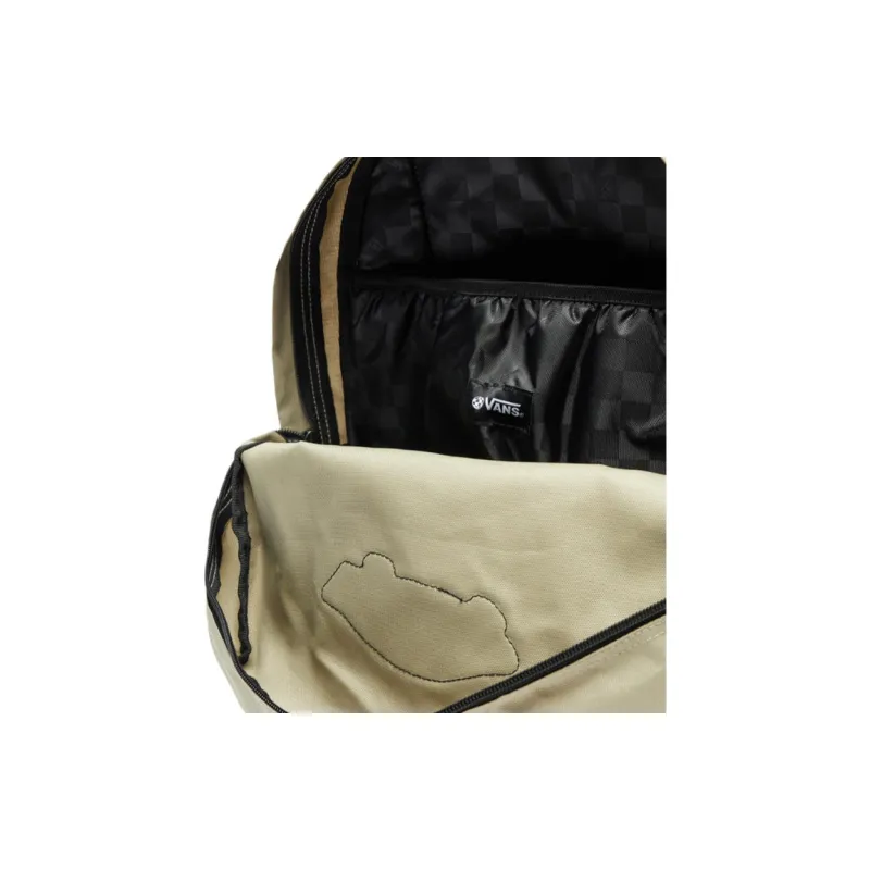 Vans Polyester Backpack Unisex Oak-3