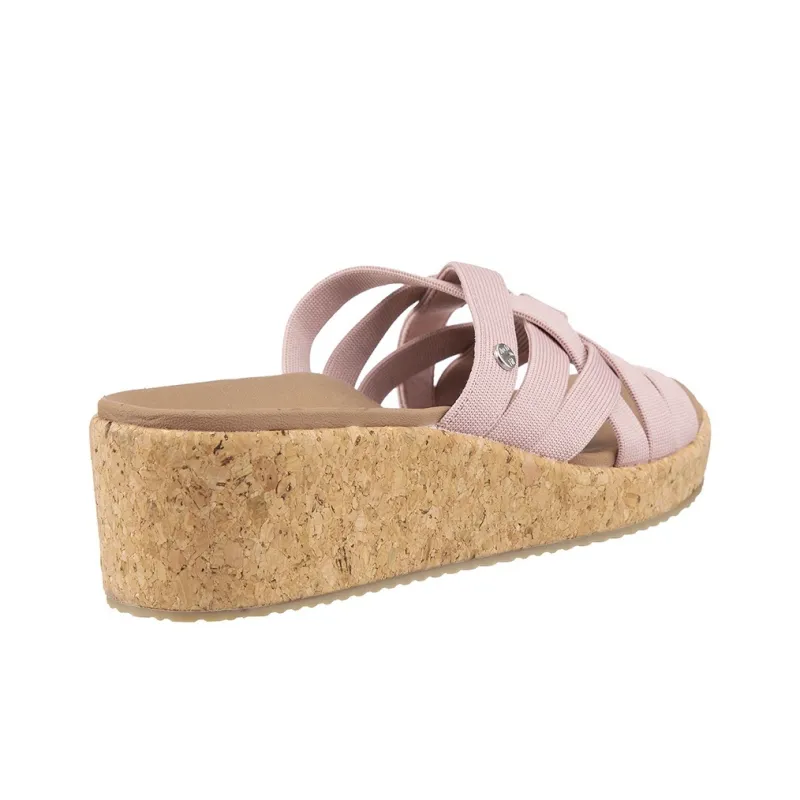 Skechers ARCH FIT BEVERLEE Slide Slippers Women's Pink-1